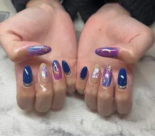 ネイル いちじゅう あおいのネイルデザイン