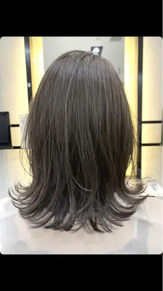 ミディアム sii. 阿曽 真昂のヘアスタイル