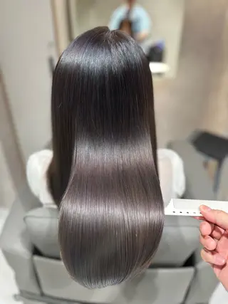 カラー パーマ 【新宿/艶髪カラー】 トレンドヘア🪽若菜のヘアスタイル