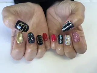 ネイル 💎🐰 saki. m 🐰💎のネイルデザイン