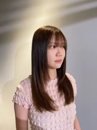 ロング 🎀縮毛矯正／ カットパーマ／りんのヘアスタイル