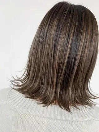 ミディアム 🥇近藤 恭輔🥇 Recharme新保のヘアスタイル