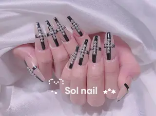 ネイル パラジェル＆フィルイン取り扱いサロンSol Nail所属・Sol Nail ミネのネイルデザイン