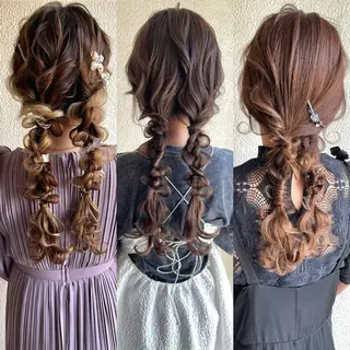 ロング GATE.所属・シマヅ タイジのヘアスタイル