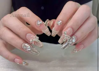 ネイル Lee Nails チップ長さだし専門店のネイルデザイン