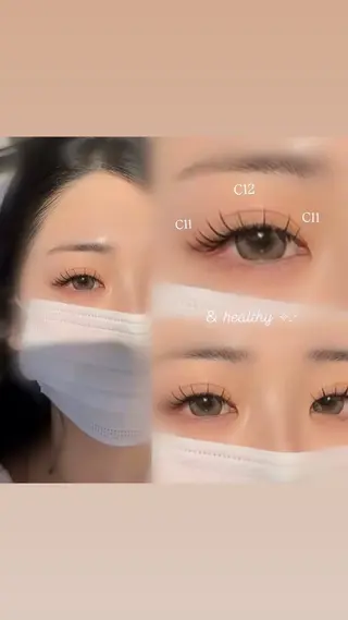 マツエク・マツパ 大阪梅田 Mei🫧のマツエク・マツパデザイン