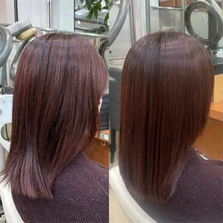 セミロング パーマ 🦋💜金澤 愛奈💜🦋のヘアスタイル