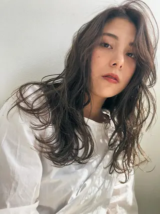 セミロング 上川 開生のヘアスタイル