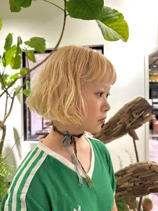 ショート なかの りなのヘアスタイル