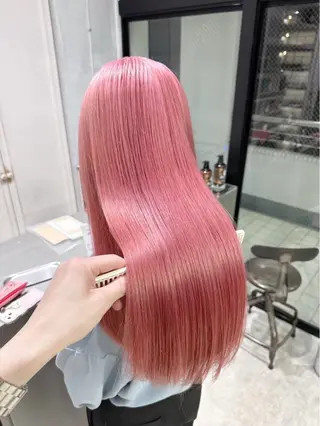 カラー あやね 🎀 大濠のヘアスタイル