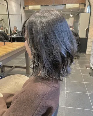 ミディアム カラー は まべのヘアスタイル
