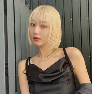 ショート カラー 巻ける縮毛矯正/ボブ 小顔カット大和田拓夢のヘアスタイル