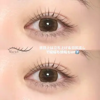 マツエク・マツパ Milavis所属・すあい みやびのマツエク・マツパデザイン