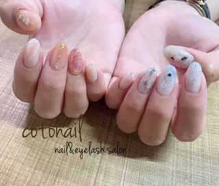 ミディアム ツメトマツゲ .のネイルデザイン