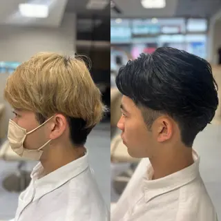 メンズ メンズ特化韓国風 パーマスタイル/りんのヘアスタイル