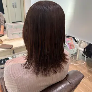 ミディアム 白髪染め /増田桃子のヘアスタイル