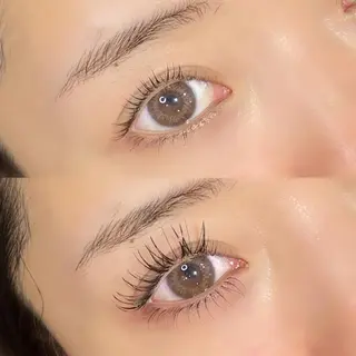 セミロング カラー ヘアアレンジ キッズ マツエク・マツパ アイブロウ LEDマツエク マツパ撮影モデル募集のマツエク・マツパデザイン