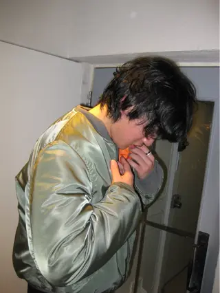 パーマ メンズ 今井 香奈恵のヘアスタイル