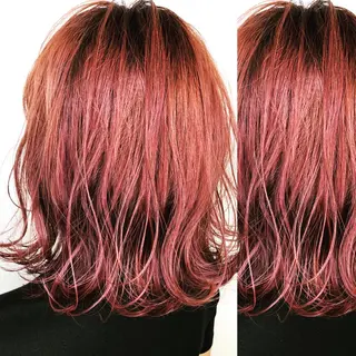 セミロング カラー メンズヘア特化 崎田 成人のヘアスタイル