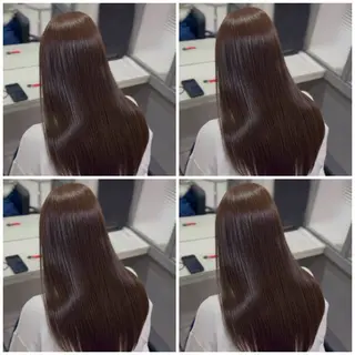 ロング カラー 髪質改善 艶髪カラー エクステ かいり✂️のヘアスタイル