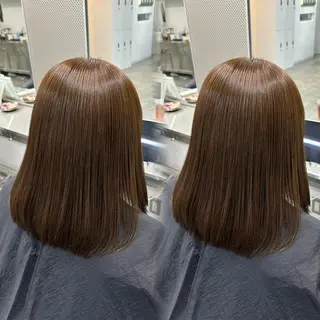 ミディアム 葉南/顔周りレイヤー /メンズのヘアスタイル