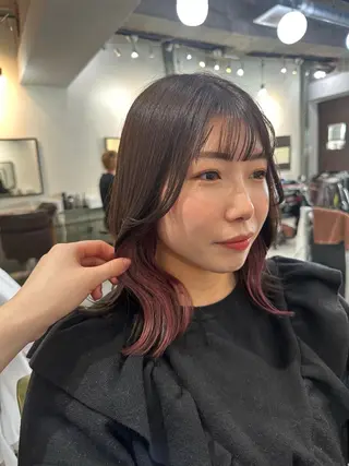 ミディアム no aのヘアスタイル