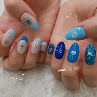 ネイル She nail studio 原宿所属・パラジェル有/ スカルプ/mahoのネイルデザイン