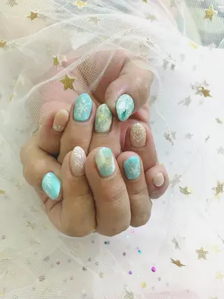ネイル 💅ネイルサロン ブラン🌈かすみのネイルデザイン