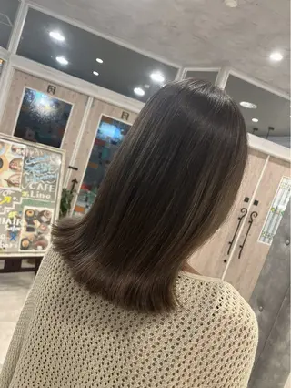 セミロング Calbari 中田 莉紗/奥州市水沢のヘアスタイル