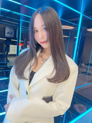 ロング REDEAL SHIBUYA所属・maya/レイヤー カット/ミインパーマのヘアスタイル