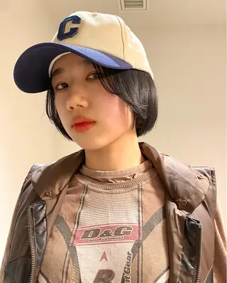 ショート Hair & make Lamp所属・梅田のブリーチ特化 美容師KAI🥰のヘアスタイル