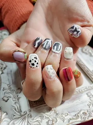 ショート ネイル mamo nailのネイルデザイン