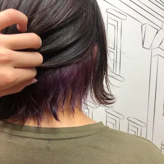 ショート カラー レイヤー,ボブ / 彩未のヘアスタイル