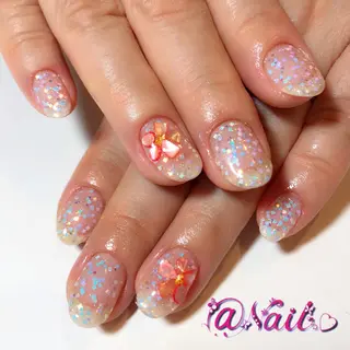 ネイル 小尾 栞のネイルデザイン