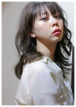 セミロング ✂︎中山竜哉✂︎ 川崎スタイリストのヘアスタイル