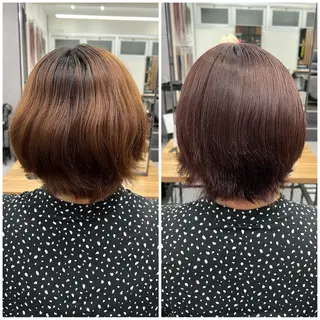 ショート カラー いろあそび所属・12月限定🉐カット モデル募集🉐のヘアスタイル