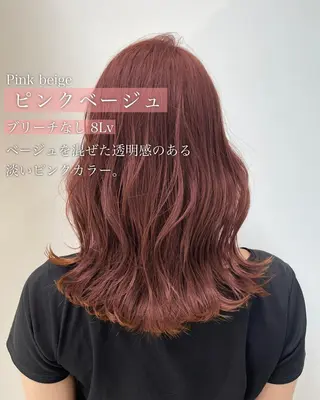 セミロング カラー ヘアアレンジ DX SHARE SALON 原宿店所属・レイヤーカット/ 田中 しょうのヘアスタイル