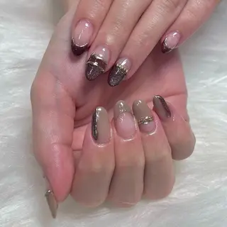 ネイル 🍑uchida momoka🍑のネイルデザイン