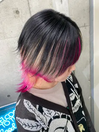 ショート カラー 國分 伸也のヘアスタイル