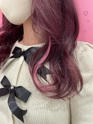 ミディアム カラー EMANON新宿東口所属・新宿駅近♡個室 ♡関口三都季🌜のヘアスタイル