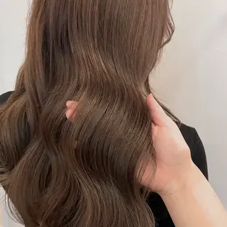 ロング Clipperループ所属・スダ ユキナ 髪質改善水素カラーのヘアスタイル