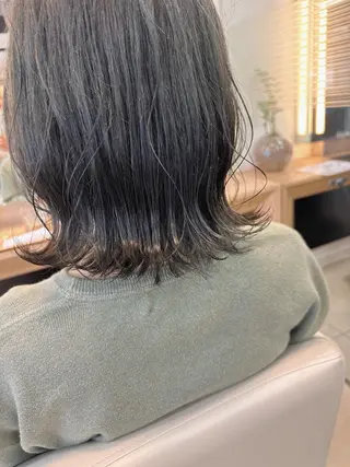 ミディアム カラー ブリーチカラー/ベー ジュ/Hono🦖のヘアスタイル