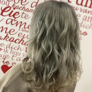 ミディアム クリーピー　オーナー 福田 将太のヘアスタイル