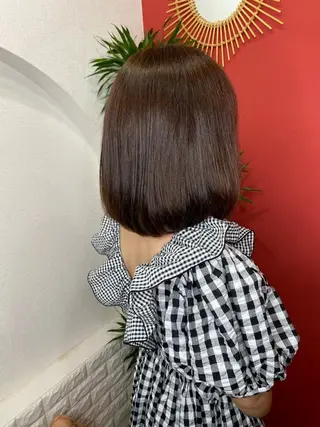ミディアム 大久保 愛のヘアスタイル