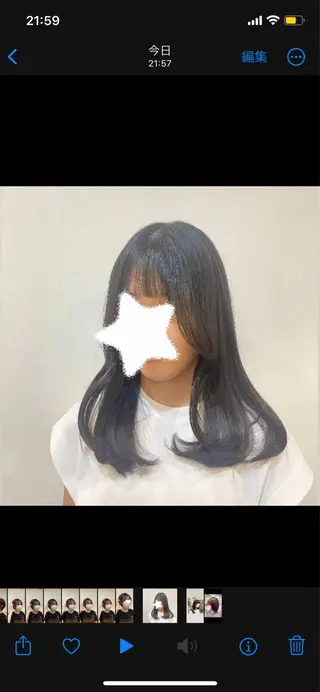 ロング perfumeby afloat羽南のヘアスタイル