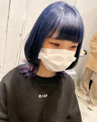 ミディアム Maison  des M.SLASH所属・透明感カラー♪ Hanaeのヘアスタイル