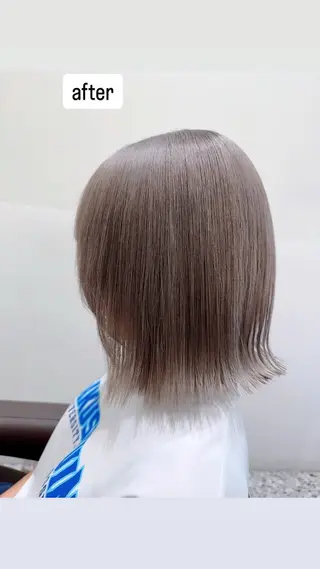 ミディアム カラースペシャリスト ・齊藤 羽瑠輝のヘアスタイル