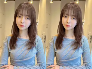 ロング vain　渋谷【ヴェイン シブヤ】所属・中明度🫧 Rioのヘアスタイル