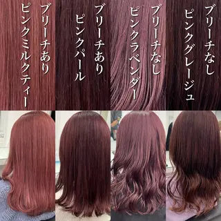 カラー 透け上品ハイトーン 職人ゆうと🤍のヘアスタイル