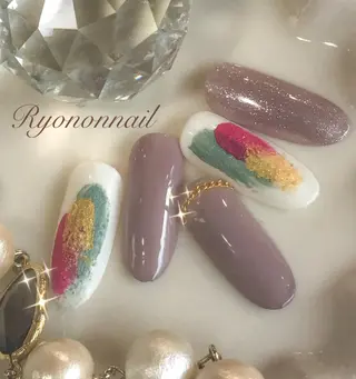 ネイル Ryononnail(リョノンネイル)所属・Ryononnail 上谷典子のネイルデザイン